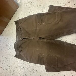 Duluth Trading Co Brown Cargo Pants